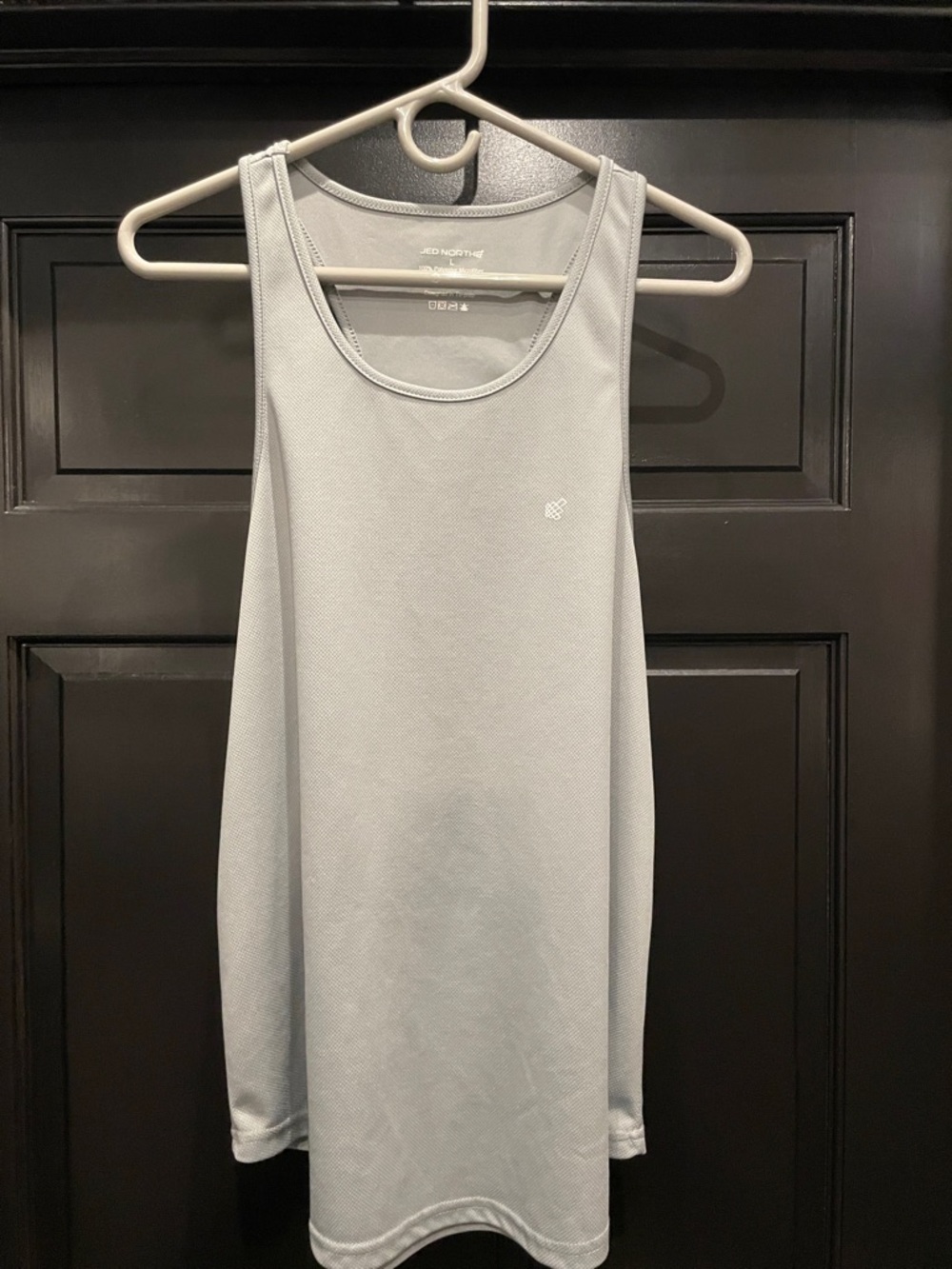 Jed North Light Gray Athletic Tank Top